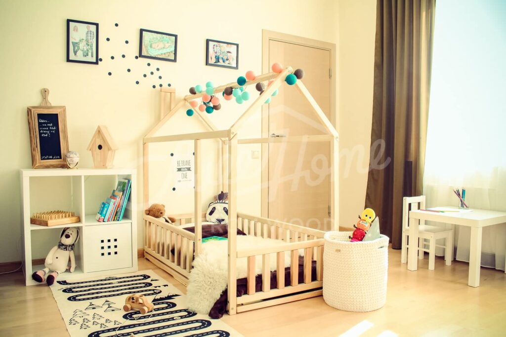 cama casa montessori
