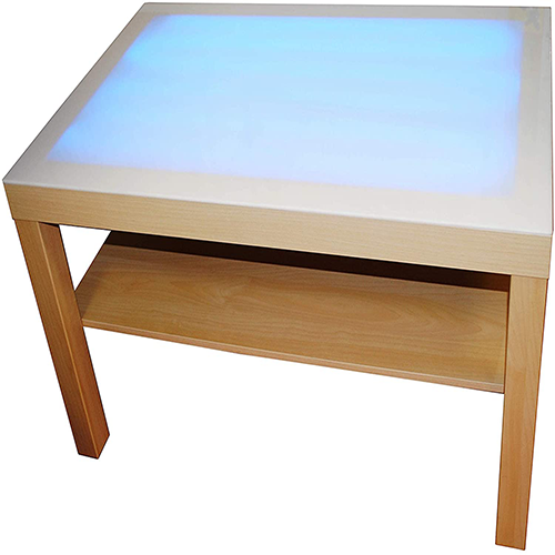 mesas de luz montessori