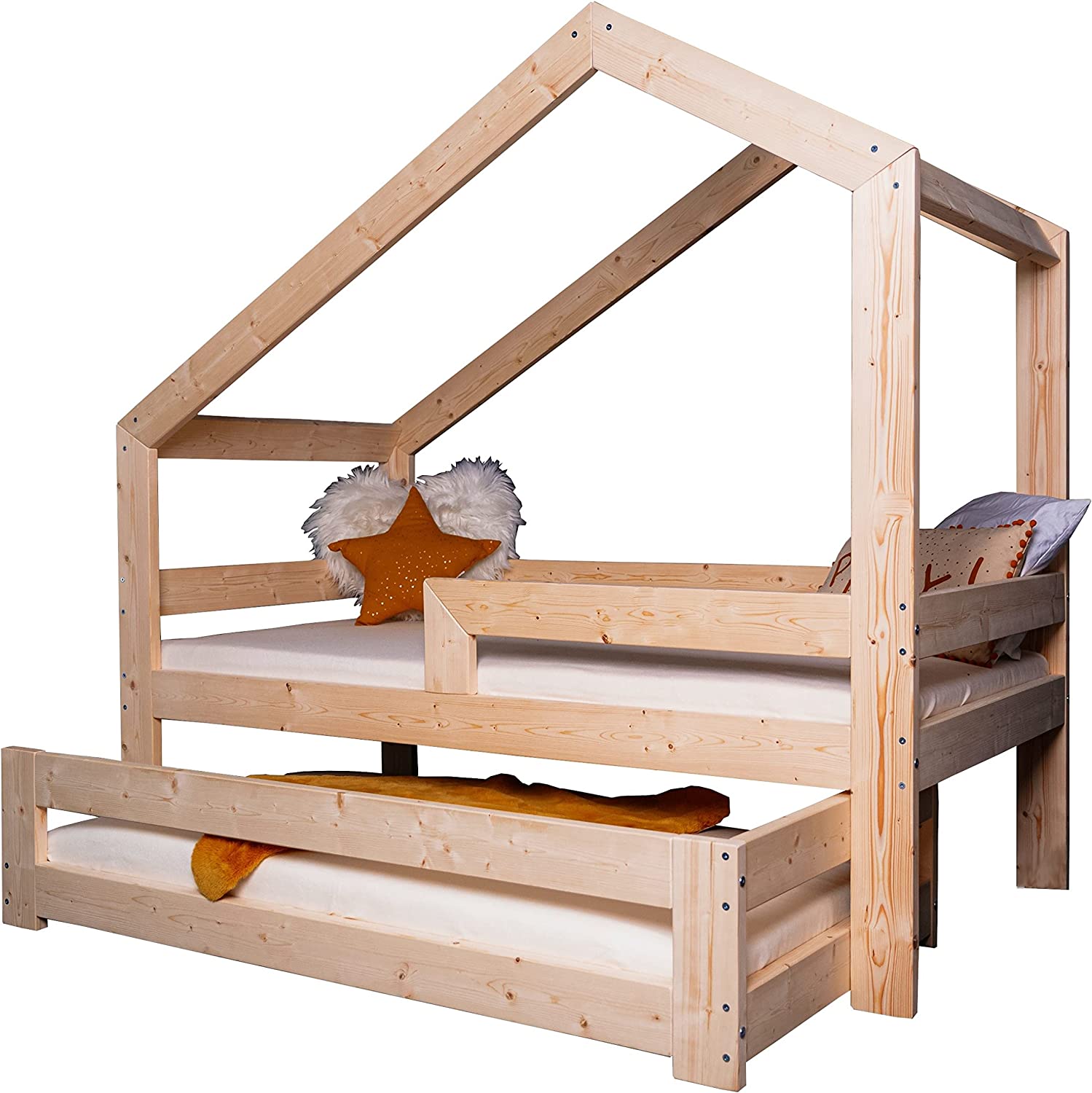cama montessori para dos niños