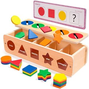 Juguete de clasificación Montessori Juguetes de Madera de
