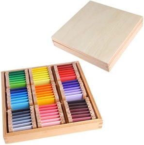 JumpXL Montessori Sensorial Material Aprendizaje Color