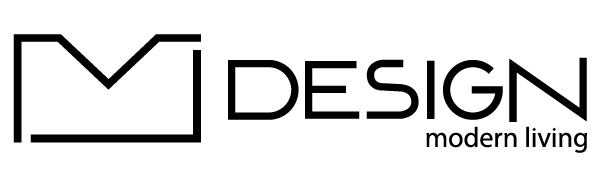 Logotipo de la empresa de vida moderna ML-Design