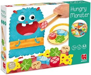 Goula - Hungry monster, Juego de mesa preescolar a partir de