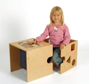 Las mejores  sillas y mesas cubo Montessori - Compra en AhoraMontessori.com