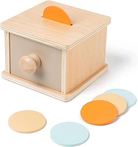 Caja de Monedas YAANI Montessori, Caja de permanencia de