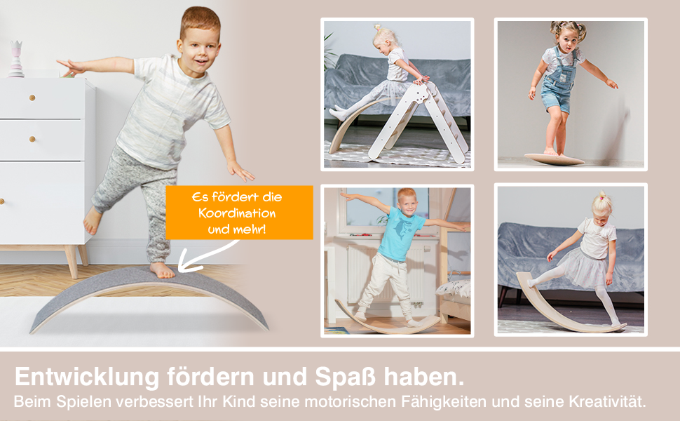 Triángulo de tablero de equilibrio para niños con tablero de balancín de madera tablero de equilibrio tablero de madera para niños 