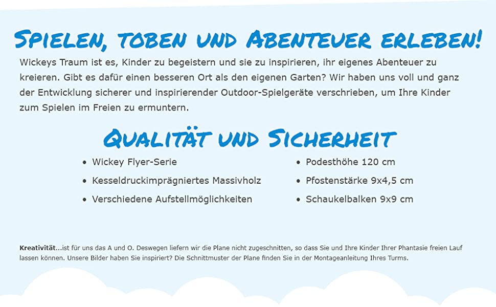 Torre de juegos, torre de escalada, estructura de jardín, parque infantil, de madera, columpio para niños