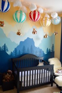 Adorables ideas de decoración  para una habitación de bebé -