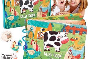 Montessori Libro Tranquilo. Libro Ocupado Reutilizable para Niños a Partir de 2, 3, 4 y 5 Años