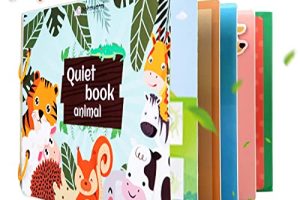 HIQE-FL Libros Interactivos Montessori. Libro Ocupado para Niños A Partir de 3 Años