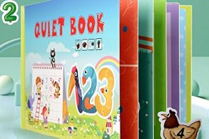 Quiet Book. Montessori Libro Tranquilo. Juguetes Educativos Tempranos para Niñas y Niños