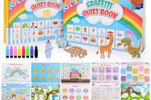 XiYee – Montessori Libro Tranquilo, Quiet Book, Libro Ocupado para Niños Pequeños
