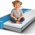 AMORI Junior: colchón viscoelástico 90 x 190 cm — transpirable, ergonómico y con funda lavable